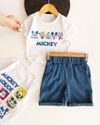 تیشرت شلوارک لی میکی