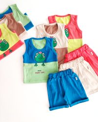 تاپ شلوارک قورباغه پادشاه