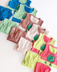 تاپ شلوارک قورباغه پادشاه