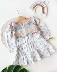 پیراهن وارداتی باغ گل