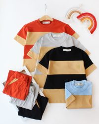 تیشرت شلوارک رینگی دو رنگ