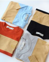 تیشرت شلوارک رینگی دو رنگ