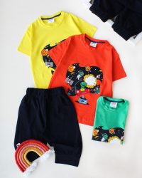 تیشرت شلوارک فضانورد