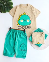 تیشرت شلوارک دایناسور کپلی