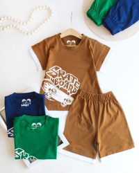 تیشرت شلوارک اسکیت بورد