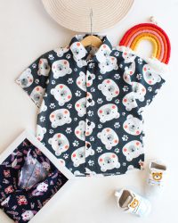 پیراهن بچگانه طرح هاوایی