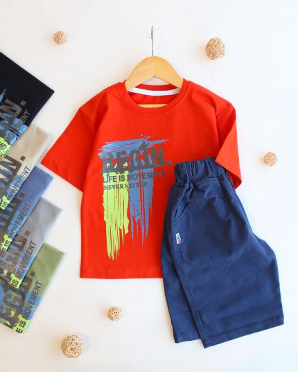 تیشرت شلوارک بگین