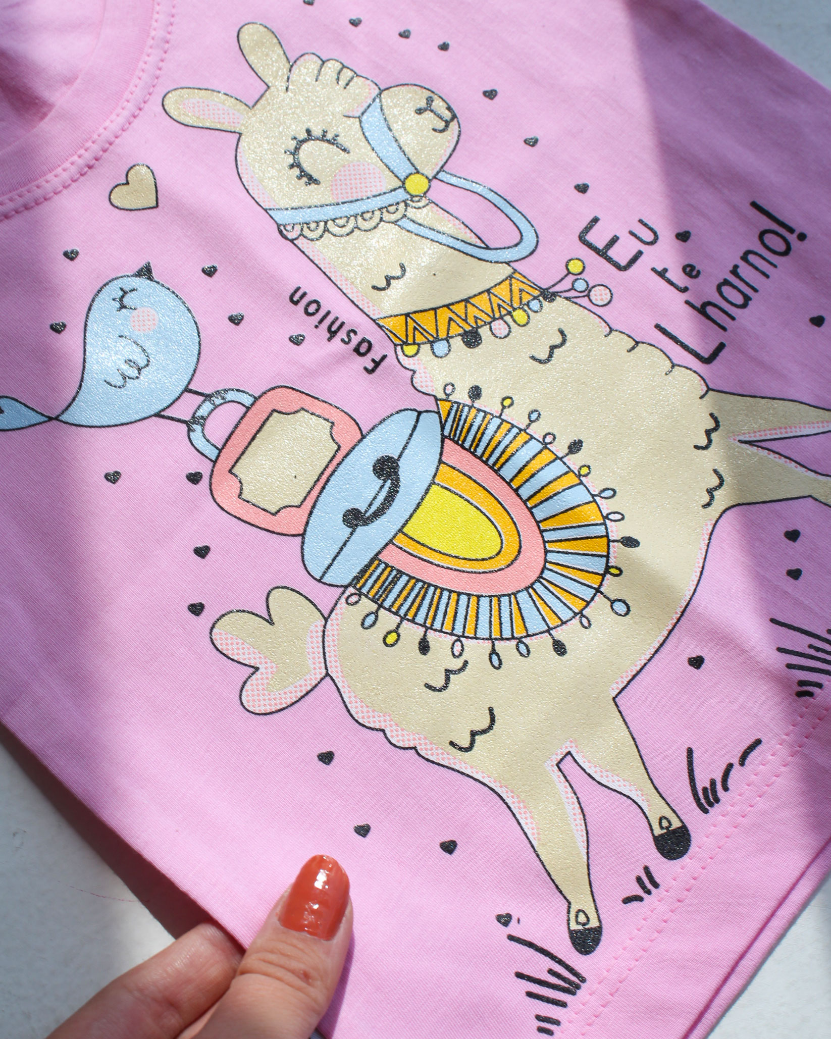 تاپ شلوارک لاما