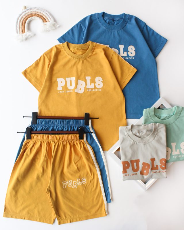 تیشرت شلوارک لش پابلز