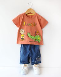 تیشرت شلوارک طوطی و تمساح