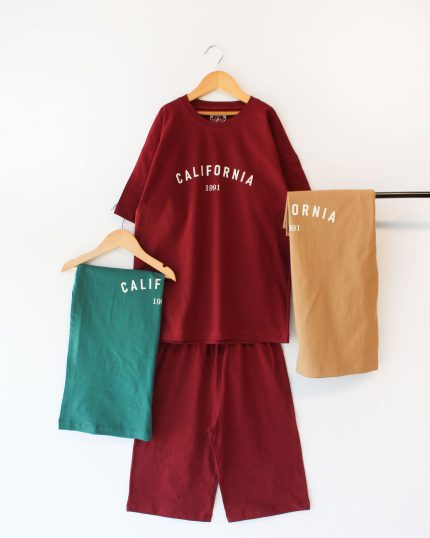 تیشرت شلوارک کالیفرنیا