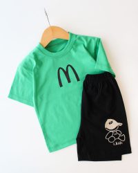 تیشرت شلوارک لش ام توی