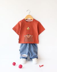 تیشرت شلوارک خرس بازیگوش 2