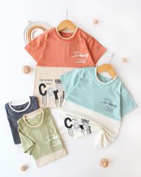 تیشرت دو تیکه مینیمال