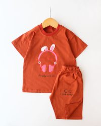 تیشرت شلوارک هدفون