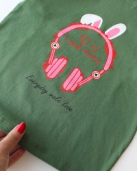 تیشرت شلوارک هدفون