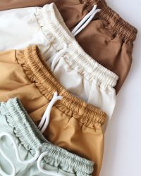 شلوارک کتان بیسیک