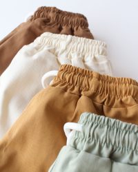 شلوارک کتان بیسیک