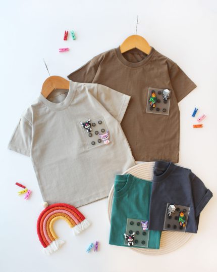 تیشرت لش جیب ژله ای