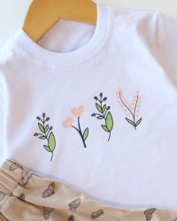 تیشرت شلوارک دخترانه دلوان